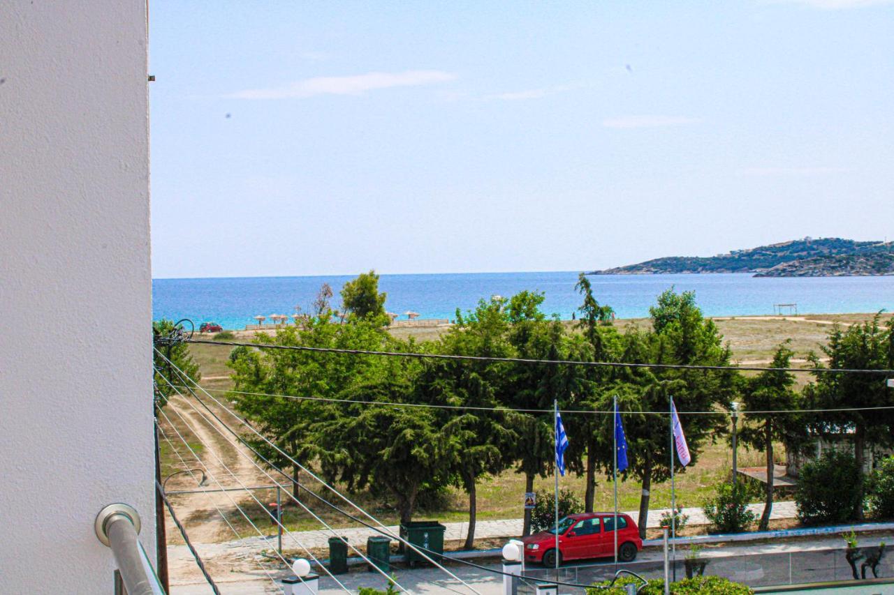 Theano Studios Paralia Sikias Buitenkant foto